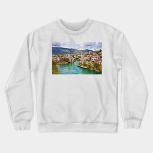 Mostar, Bosnia and Herzegovina Crewneck Sweatshirt